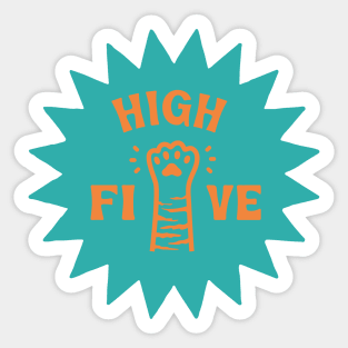 High five Sticker